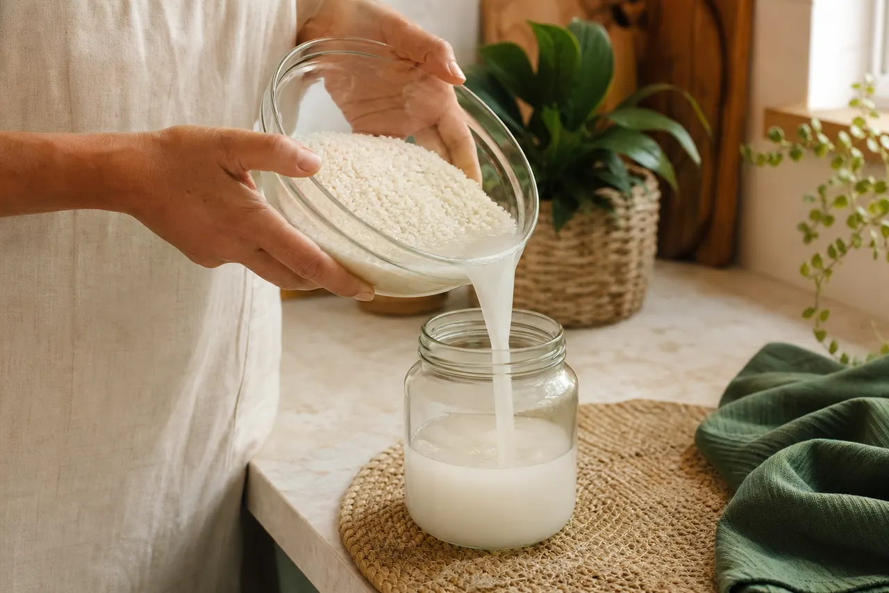 Água do arroz