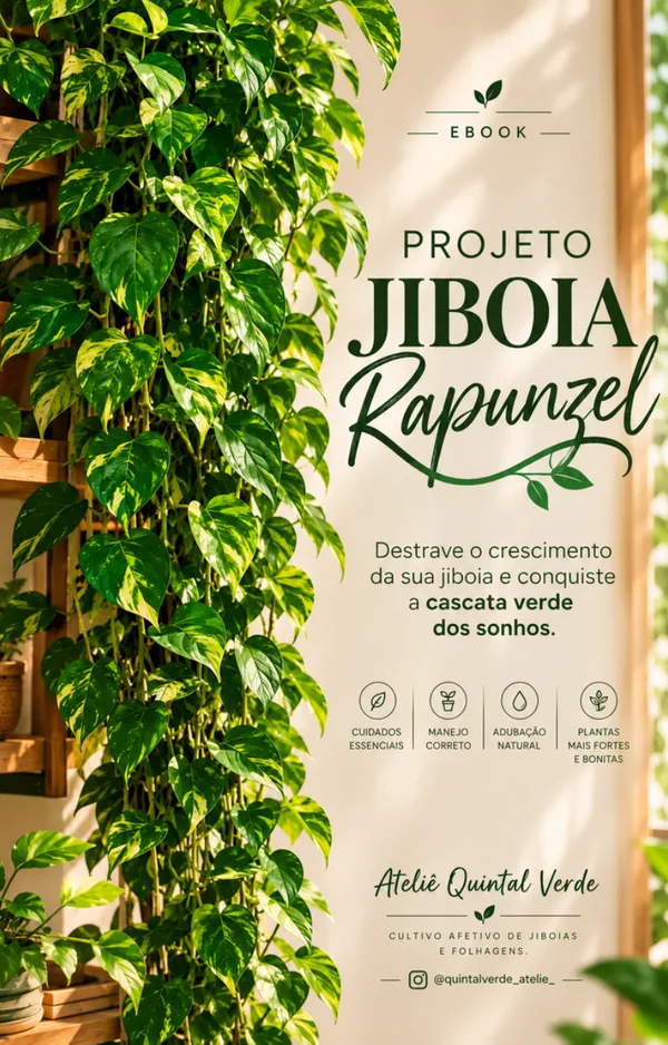 Capa do ebook Projeto Jiboia Rapunzel