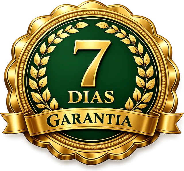 Selo de garantia de 7 dias